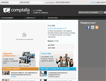 Tablet Screenshot of comptalia.tv